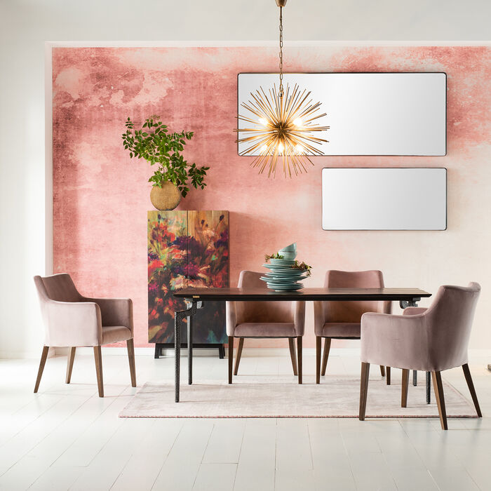 Kare Design Ombra Soft Spiegel Rechthoek - B60 X H120 Cm - Zwart