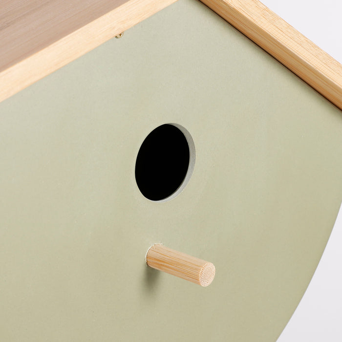 Mica Decorations Orion Vogelhuis - L29 x B18,5 x H20 cm - Groen