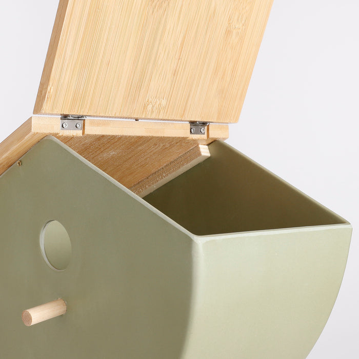 Mica Decorations Orion Vogelhuis - L29 x B18,5 x H20 cm - Groen