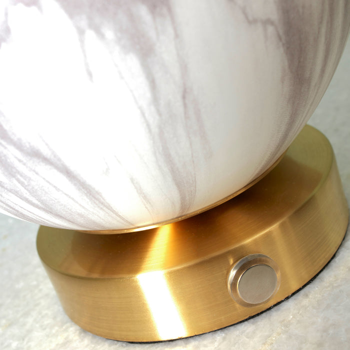 It's about RoMi Carrara Tafellamp - Goud