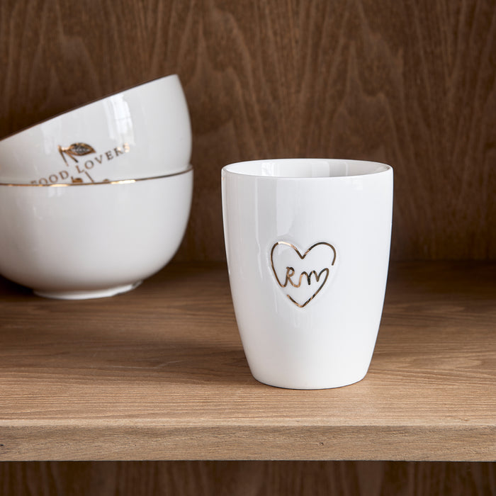 Riviera Maison Food Lovers Mug M - 8.0x8.0x10.0 cm