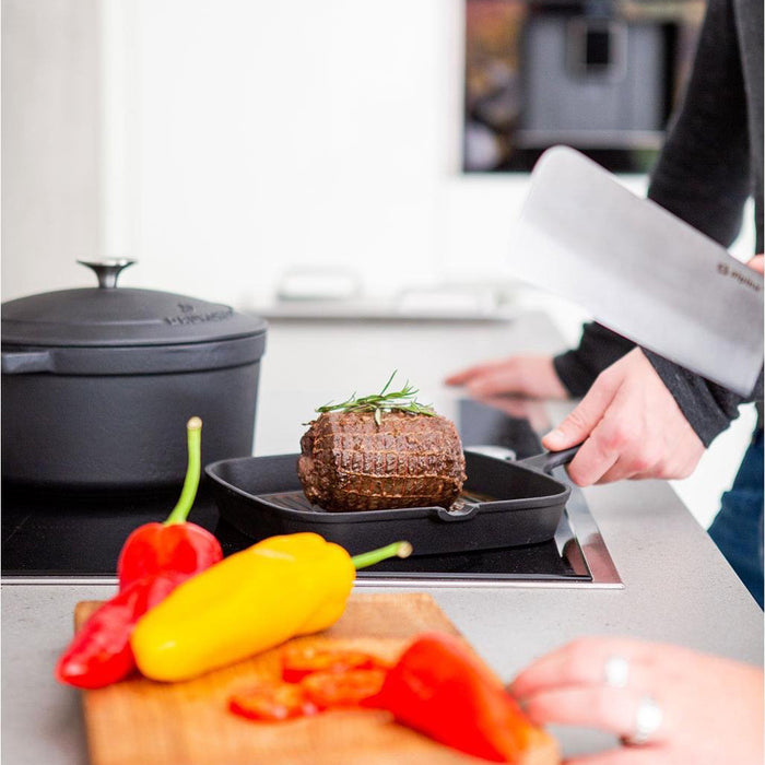 Daumonet Auguste Noir - Gietijzeren Grillpan