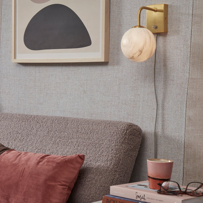 It's about RoMi Carrara Wandlamp - Goud