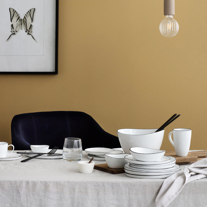 Broste Copenhagen Hune Bestekset 16-delig - Zwart