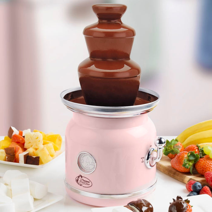Bestron Chocoladefontein ACF700P roze