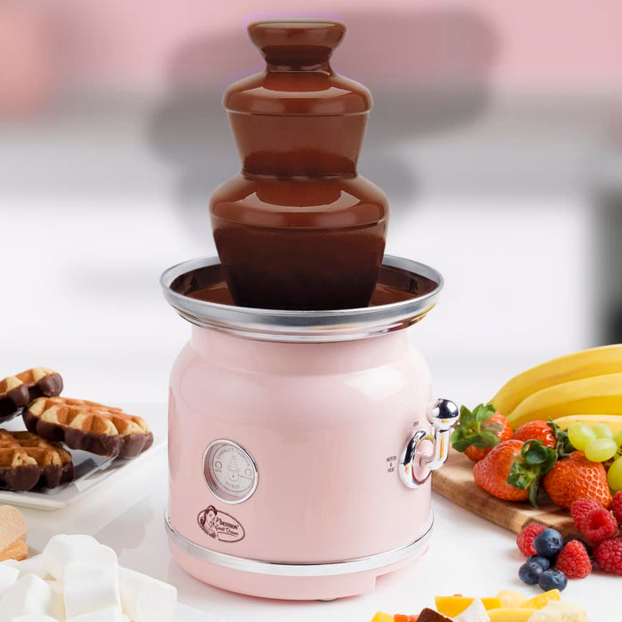 Bestron Chocoladefontein ACF700P roze