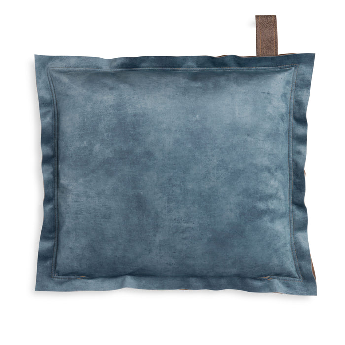 Knit Factory Dax Sierkussen - Jeans - 50x50 cm