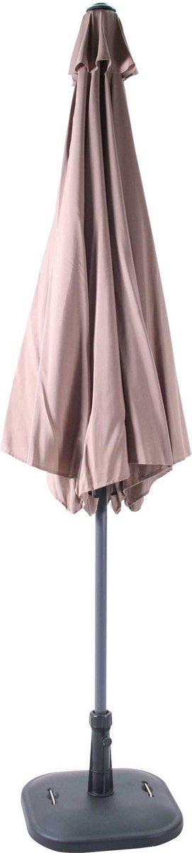 SenS-Line - Salou Parasol Taupe Ø300 Cm - Grijs