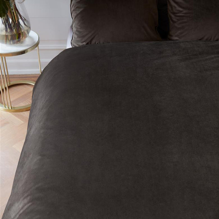 Rivièra Maison Estate Dekbedovertrek 140 x 200/220 cm - Bruin