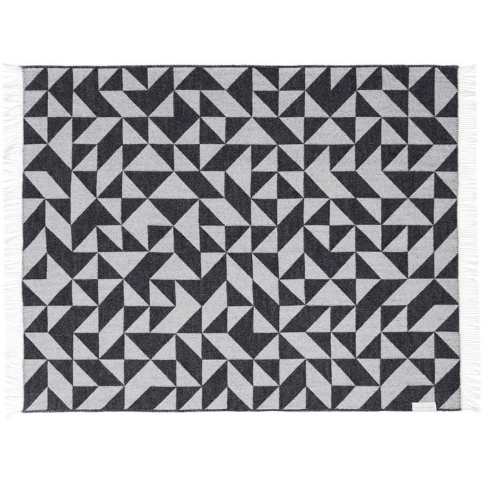 Silkeborg Twist a Twill plaid - 190 x 130 cm - Dark Grey