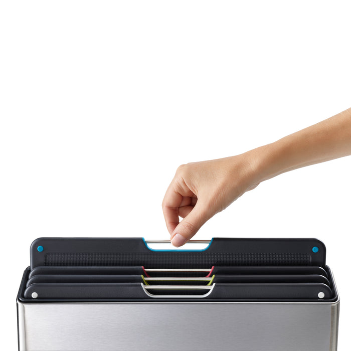 Joseph Joseph Folio Snijplanken - Set van 4 - Zwart