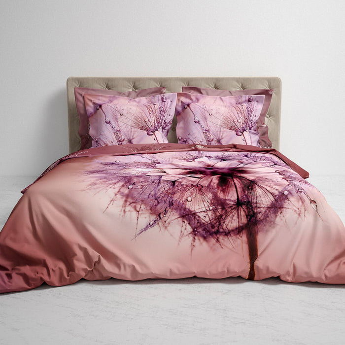 Heckett & Lane Marly Dekbedovertrek 240 x 200TC/220 cm - Blushing Pink