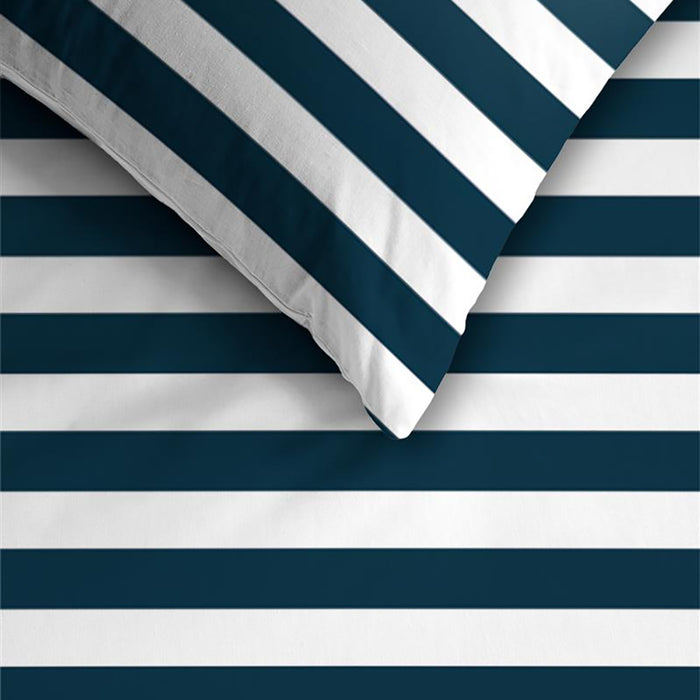 Ambiante Orsin Dekbedovertrek 200 x 200/220 cm - Donkerblauw