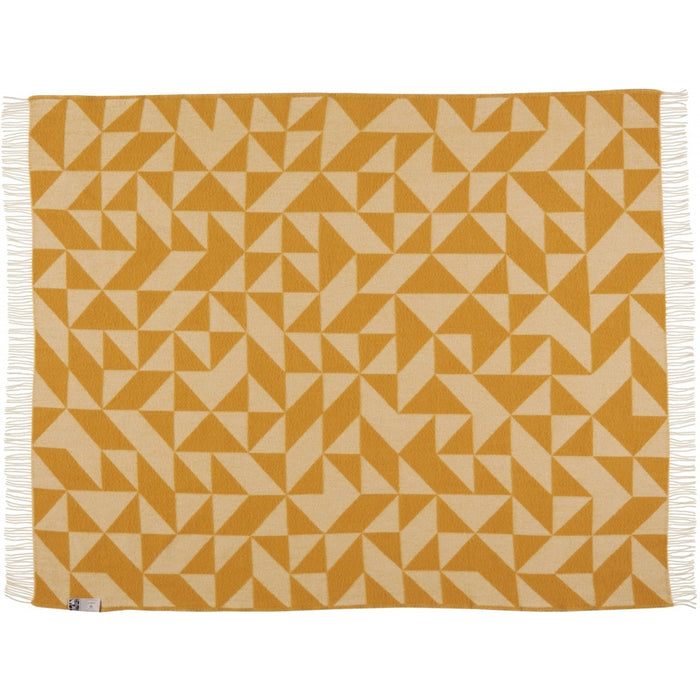 Silkeborg Twist a Twill plaid - 190 x 130 cm - Corn Yellow