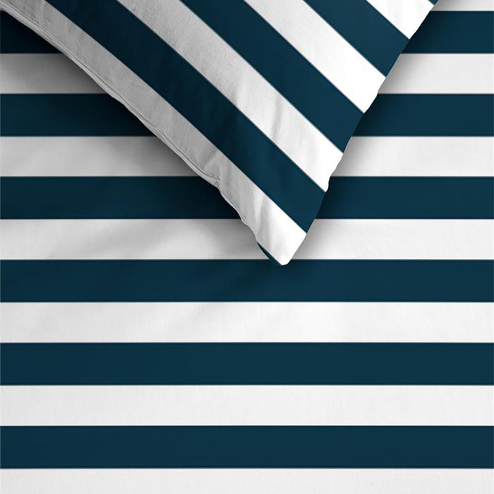 Ambiante Orsin Dekbedovertrek 240 x 200/220 cm - Donkerblauw