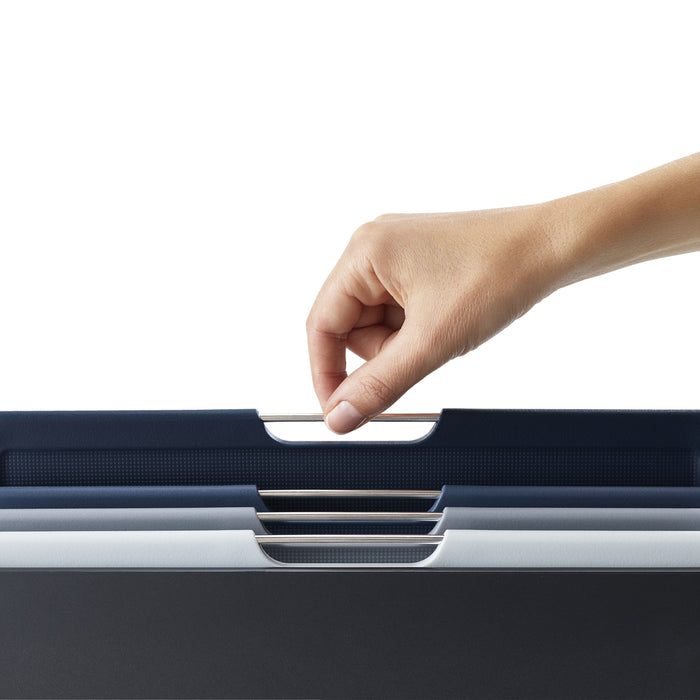 Joseph Joseph Folio Snijplankset - Set van 4 - Zwart / Blauwtinten