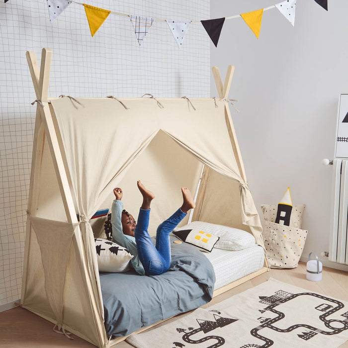 Kave Home Maralis Tipi Peuterbed 70 x 140 cm