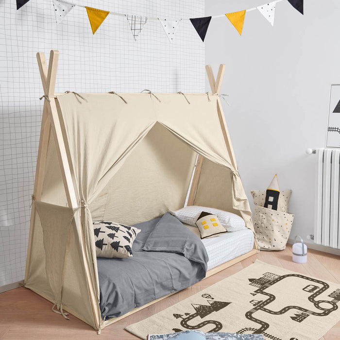 Kave Home Maralis Tipi Peuterbed 70 x 140 cm