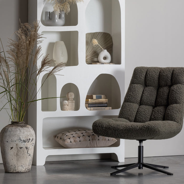 WOOOD Job Fauteuil - Teddy - Groen