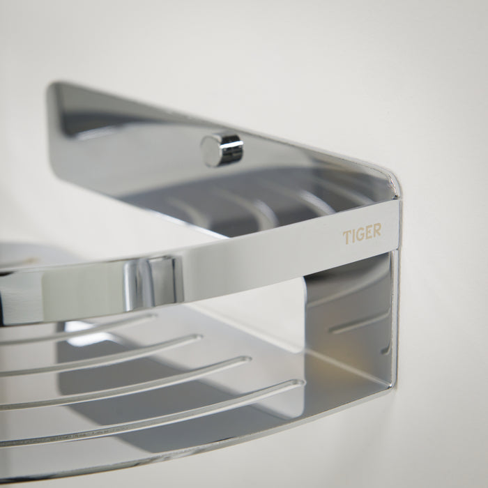 Tiger Caddy Douchemand Hoek 22,4 cm - Chroom