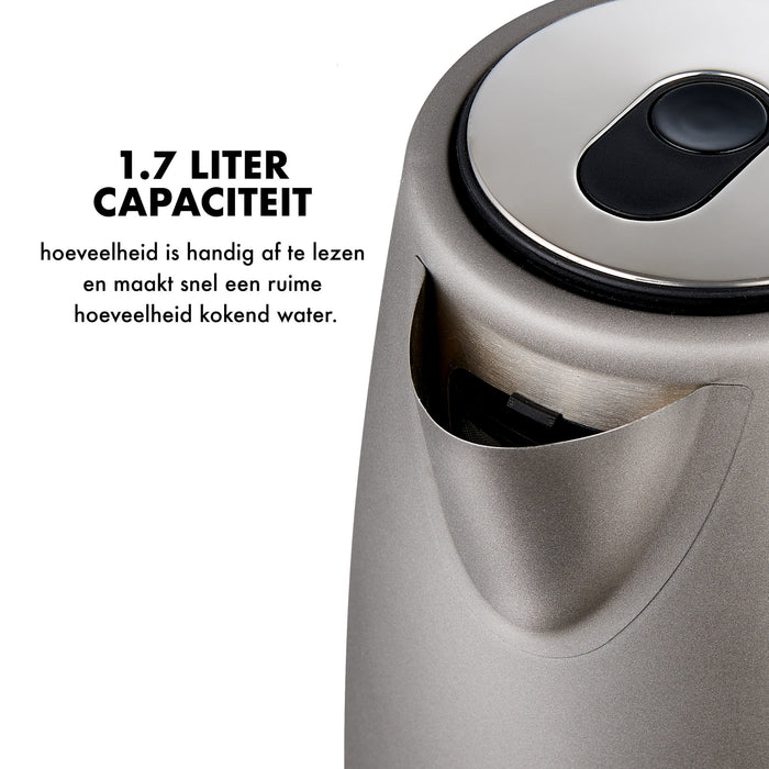 MOA Waterkoker 1.7 liter Modern - Elektrisch - EK1TN