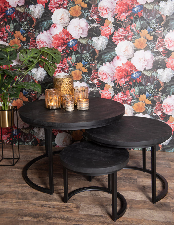 Clayre & Eef Theelichthouder Ø 11x13 cm Roze Glas