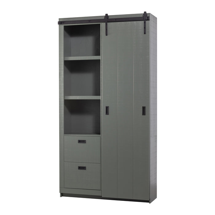 vtwonen Slide Barn Opbergkast - Groen