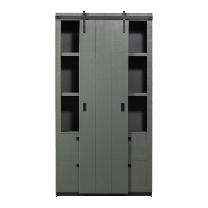 vtwonen Slide Barn Opbergkast - Groen