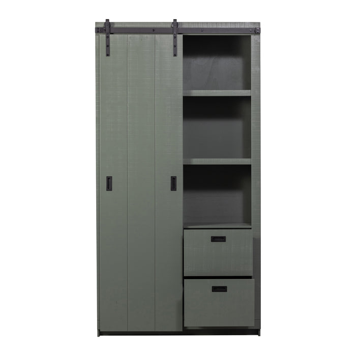 vtwonen Slide Barn Opbergkast - Groen