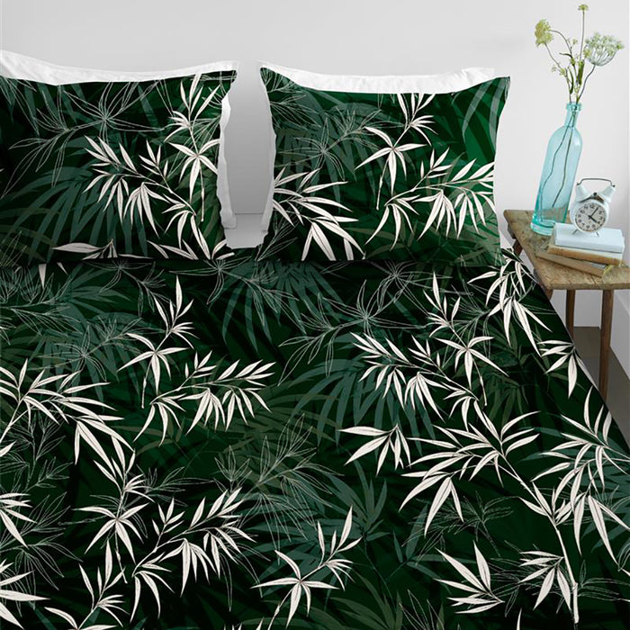 Ambiante Raisa Dekbedovertrek 200 x 200/220 cm - Groen