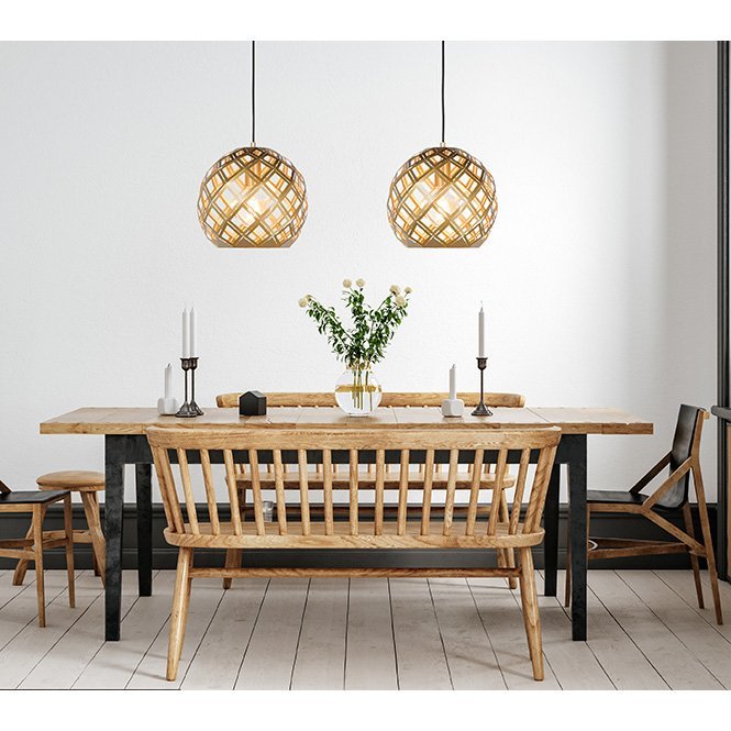 Freelight Hanglamp Emma Gold 50cm