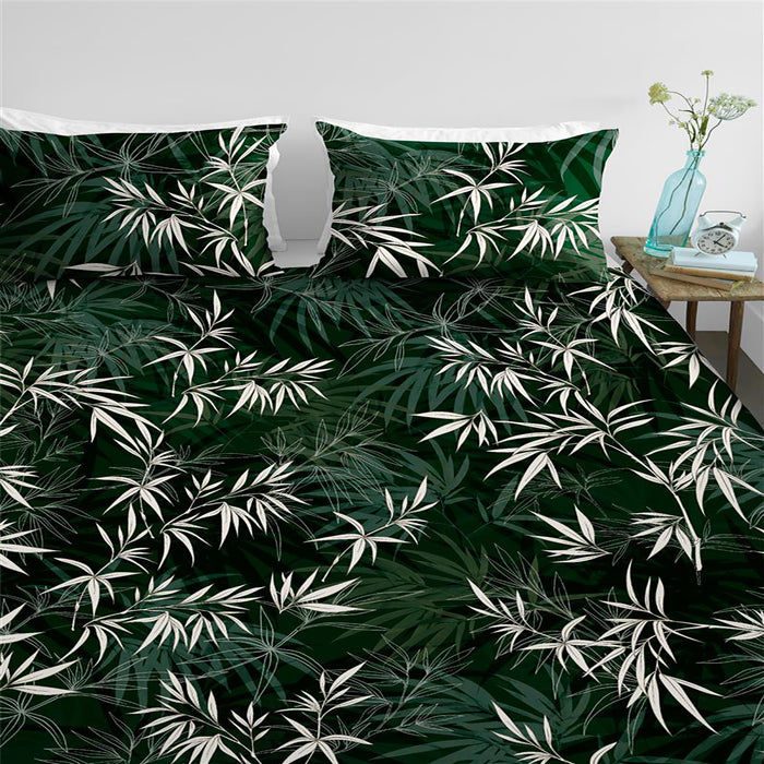 Ambiante Raisa Dekbedovertrek 240 x 200/220 cm - Groen