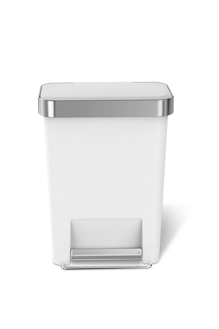 Simplehuman Rectangular Liner Pocket Pedaalemmer 45 Liter