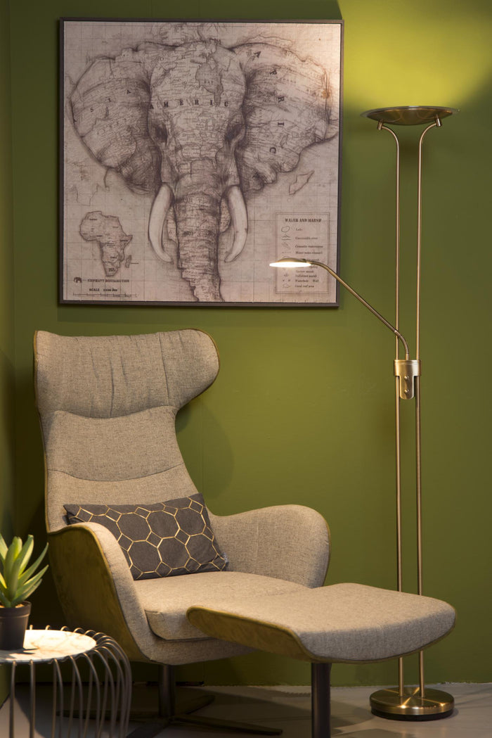 Lucide CHAMPION-LED Leeslamp - Brons