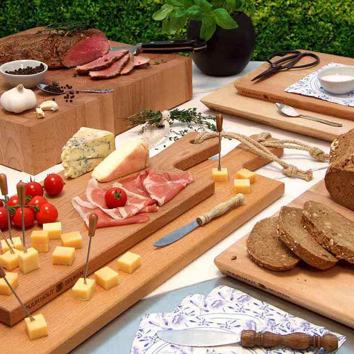 Bowls and Dishes Puur Hout Beuken Serveerplank 49 x 20 cm