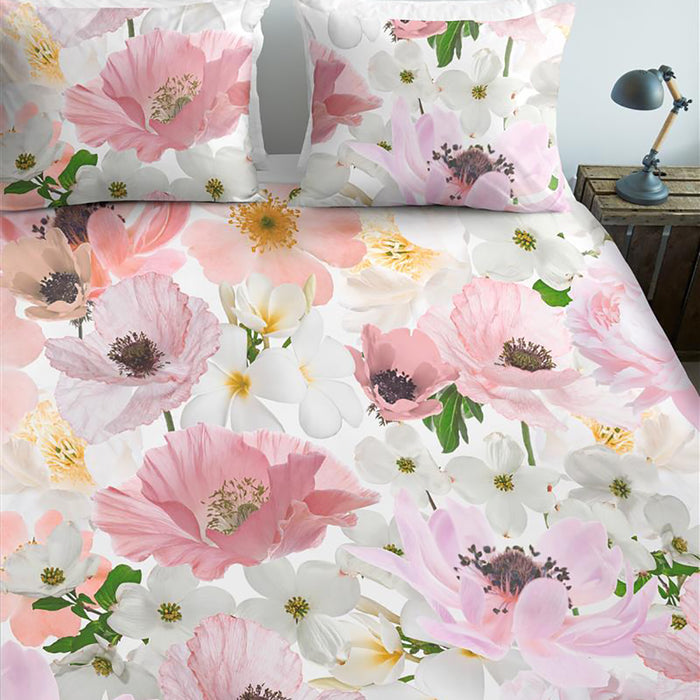 Ambiante Rosella Dekbedovertrek 240 x 200/220 cm - Roze