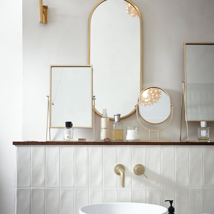 vtwonen Oval Spiegel H 70 x B 30 cm - Goud