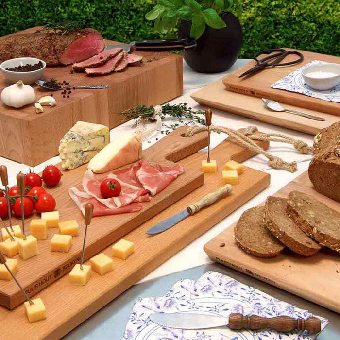 Bowls and Dishes Puur Hout Beuken Serveerplank 59 x 20 cm