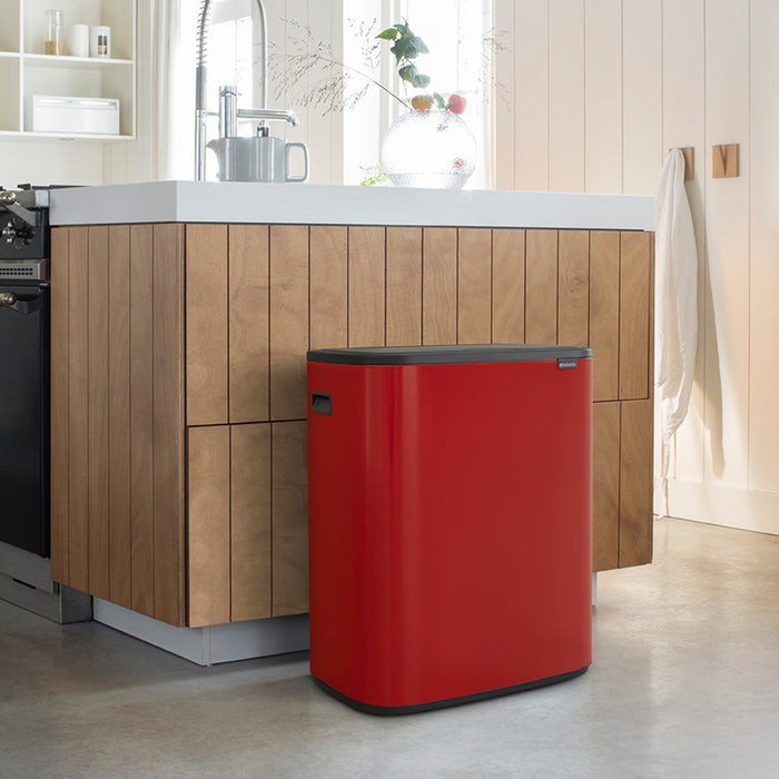 Brabantia Bo Touch Bin 60 Liter (2x30 Liter)