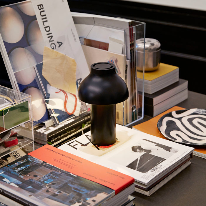 HAY PC Oplaadbare Tafellamp - Soft Black