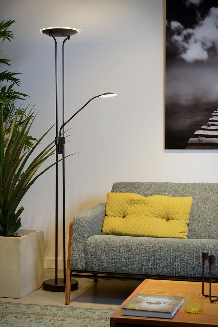 Lucide CHAMPION-LED Leeslamp - Zwart