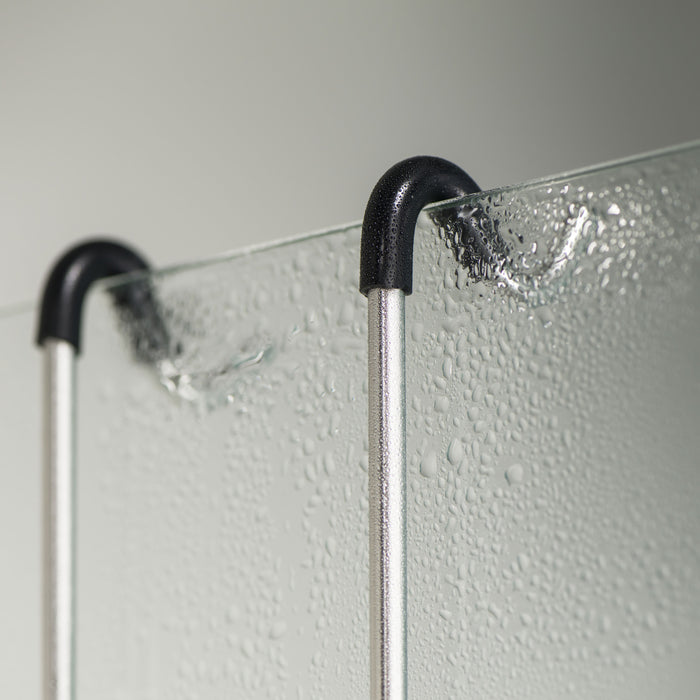 Tiger Exquisit Doucherek ophangbaar 26,5 cm - RVS Geborsteld