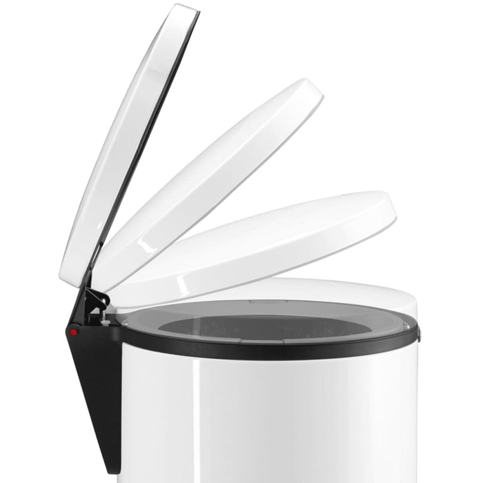 Hailo Pedaalemmer Pure maat L 25 L wit 0530-030