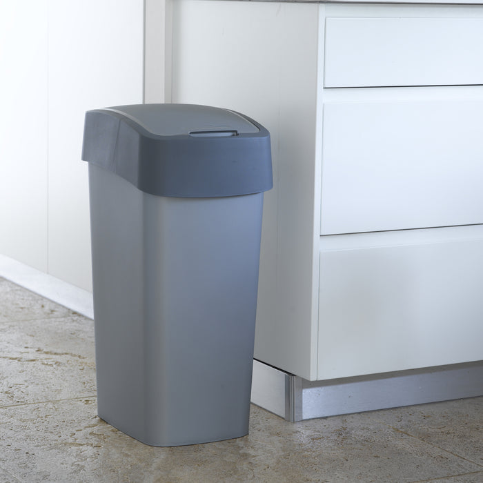 Curver Pacific Flip Bin Afvalemmer 50 Liter