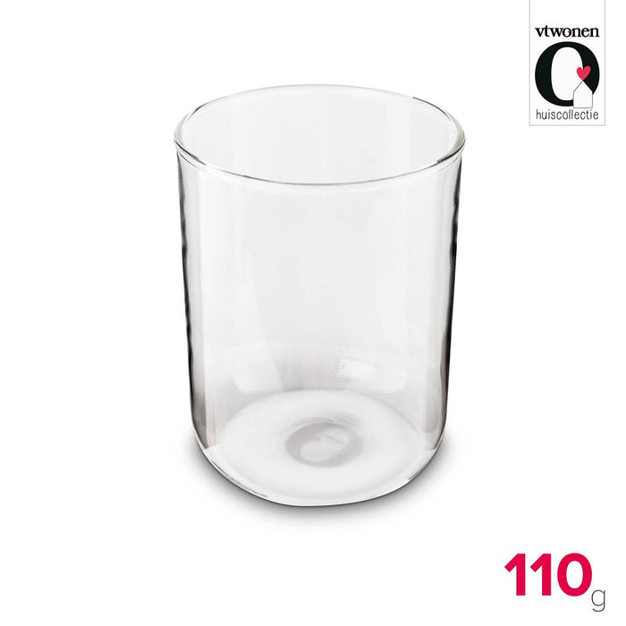 vtwonen Longdrinkglazen - Set van 6 - Glas - Doorzichtig - 500ml