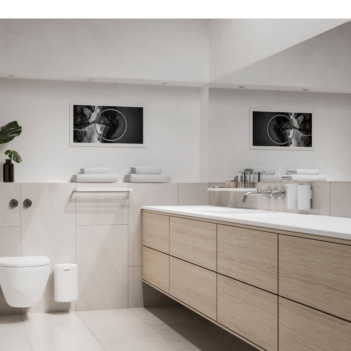 Zone Denmark Rim Toiletrolhouder - Wit