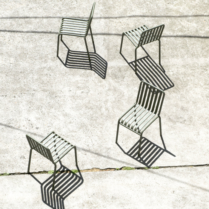 HAY Palissade Stoel - Olijfgroen