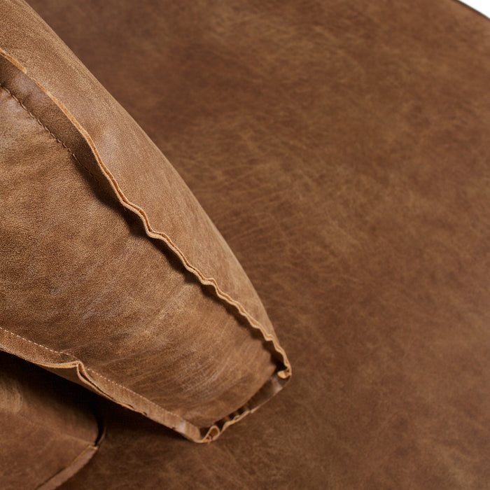 WOOOD Rodeo Hoekbank Links - Eco-leder - Cognac