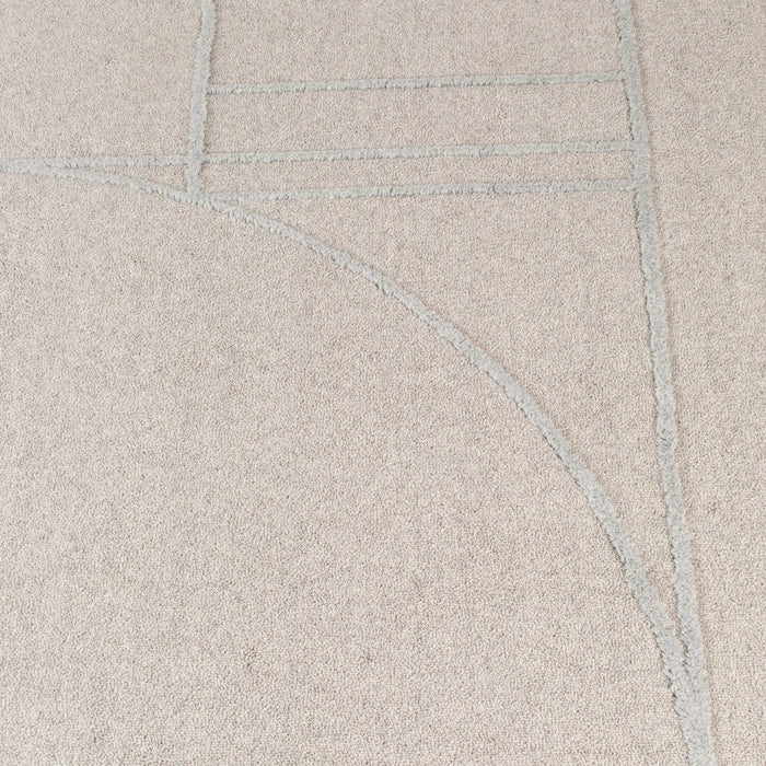 Zuiver Bliss Vloerkleed Grey/Blue