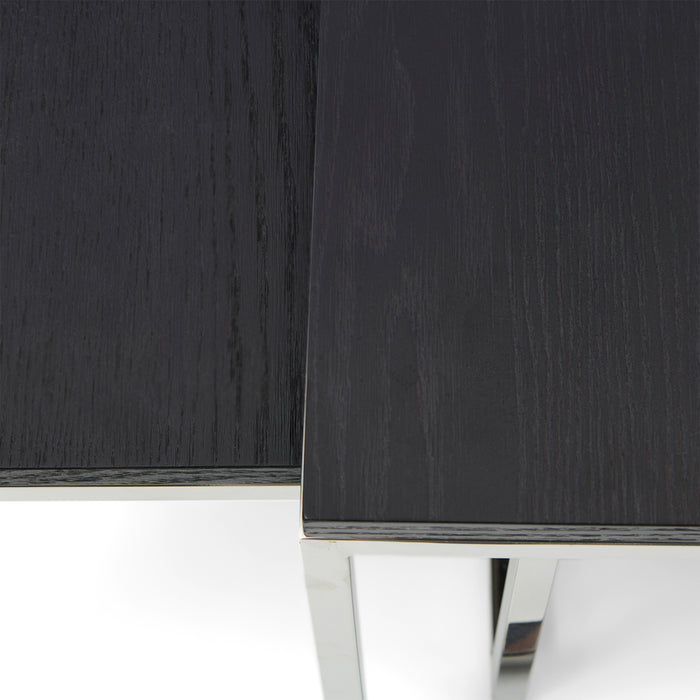 Riviera Maison Nomad Square Coffee Table S|3 Black